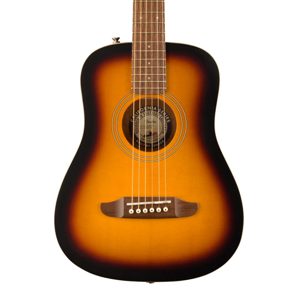 Fender California Redondo Mini Acoustic Guitar in Sunburst