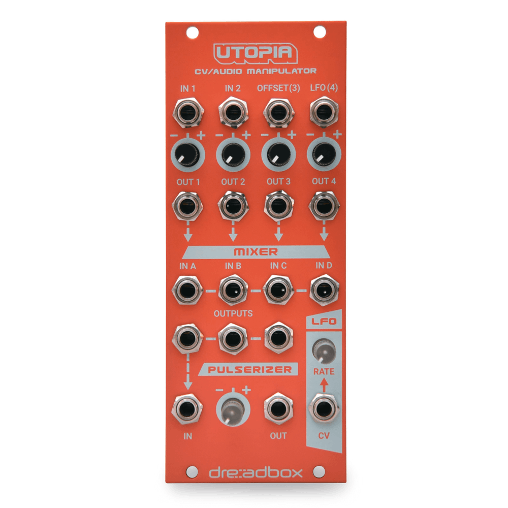 Dreadbox Utopia - CV/Audio Manipulator Chromatic Series Eurorack Module