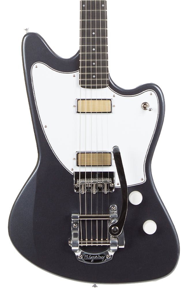 Harmony Silhouette Electric Guitar with Bigsby in Slate