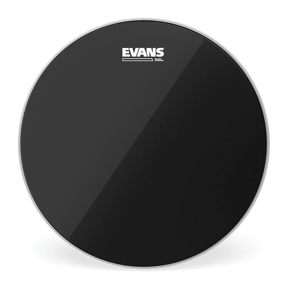 Evans 14" Black Chrome Tom Head
