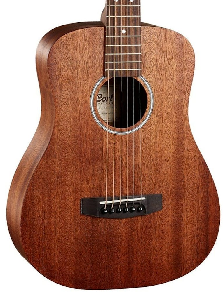 Cort AD Mini Mahogany Acoustic Guitar Open Pore