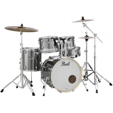 Pearl Export Fusion Drum Kit in Smokey Chrome