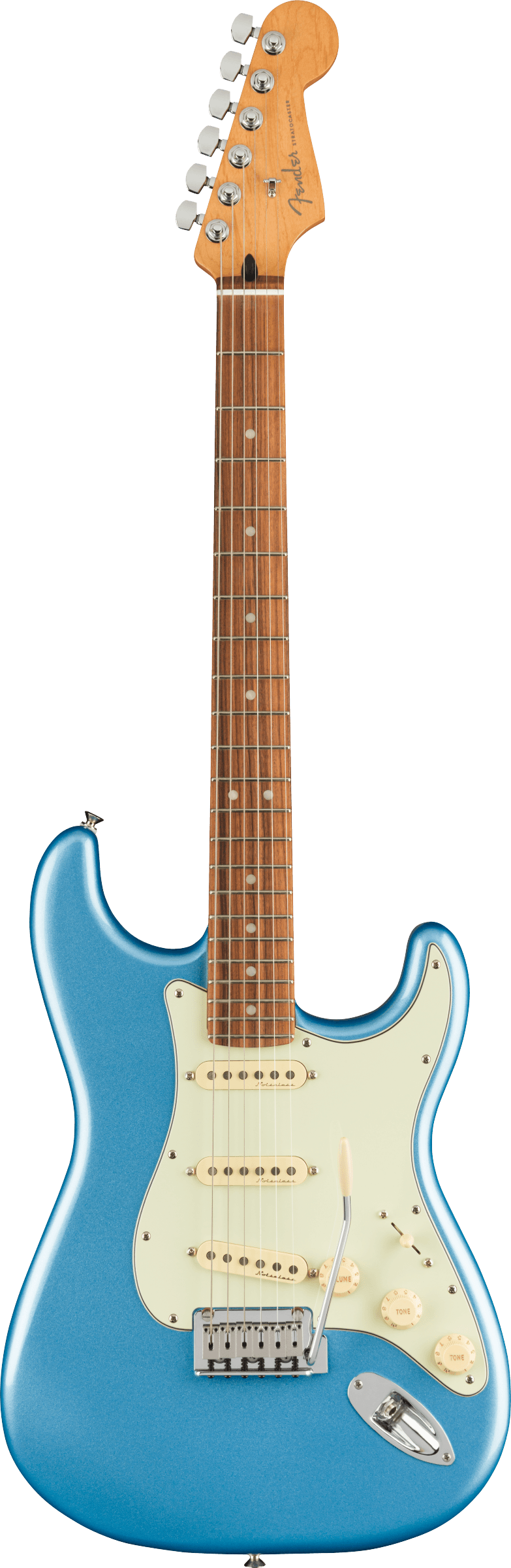 Fender Player Plus Stratocaster Electric Guitar in Opal Spark Blue -  Andertons Music Co.