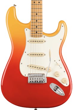 Fender Player Plus Stratocaster Electric Guitar in Tequila Sunrise Red/Orange