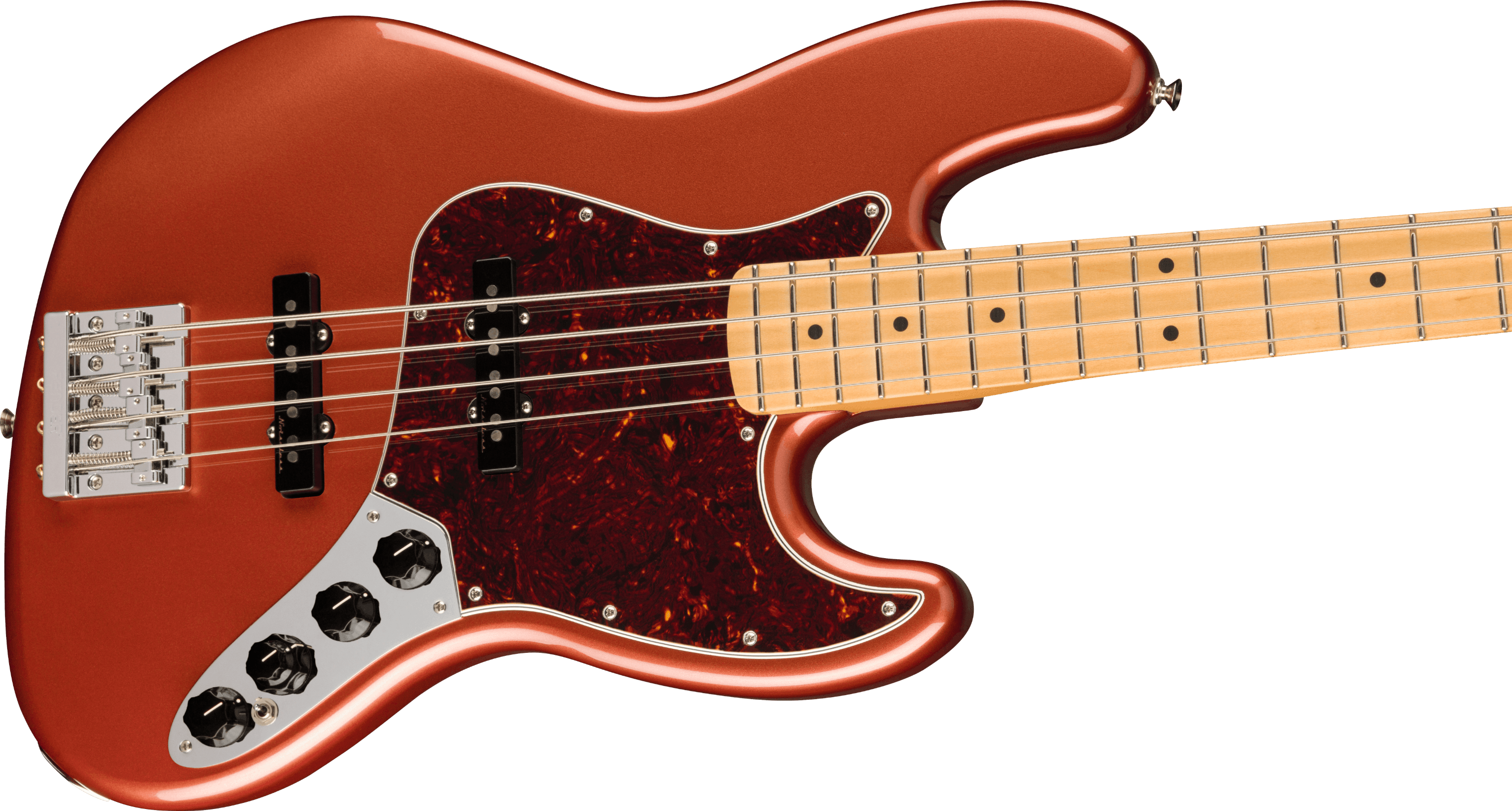 Fender Player Plus Jazz Bass In Aged Candy Apple Red Andertons Music Co