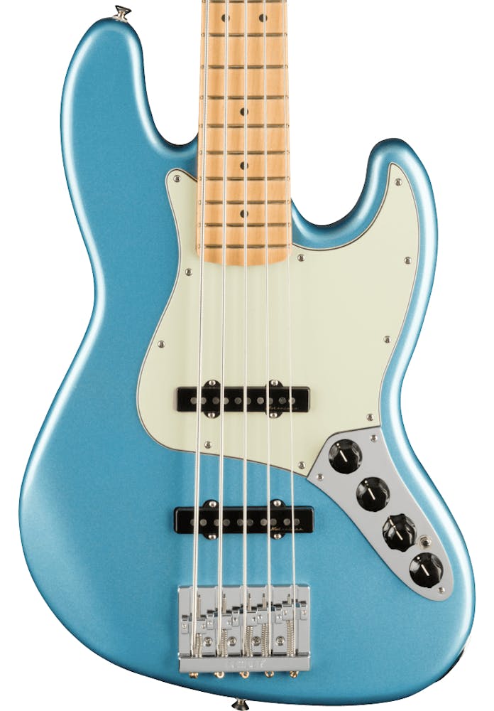 Fender Player Plus 5-String Jazz Bass V in Opal Spark Blue
