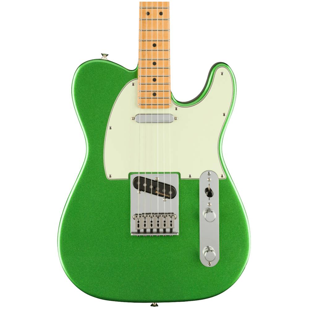 Fender Player Plus Telecaster Electric Guitar in Cosmic Jade
