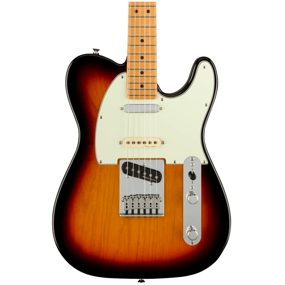 Fender Player Plus Nashville Telecaster Electric Guitar in 3-Colour Sunburst