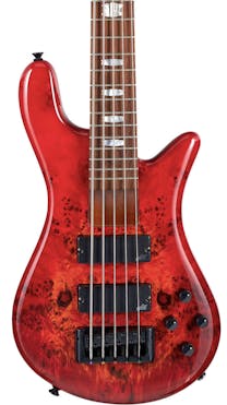 Spector EuroBolt 5 Bass Guitar in Inferno Red Gloss