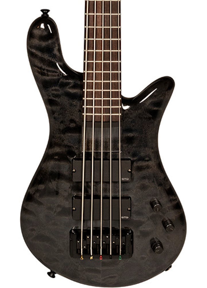 Spector Bantam 5 Medium-Scale Bass Guitar in Black Stain Gloss