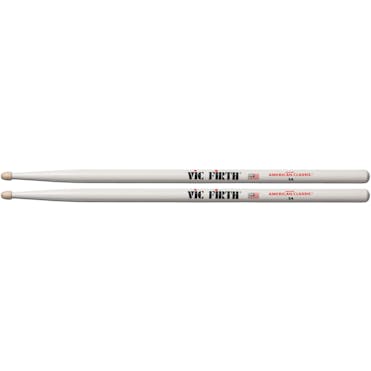 Vic Firth American Classic 5A in White Drumsticks