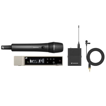 Sennheiser EW-D ME2/835-S Set Lavalier Microphone Receiver Bodypack and Handheld Transmitter U1/5