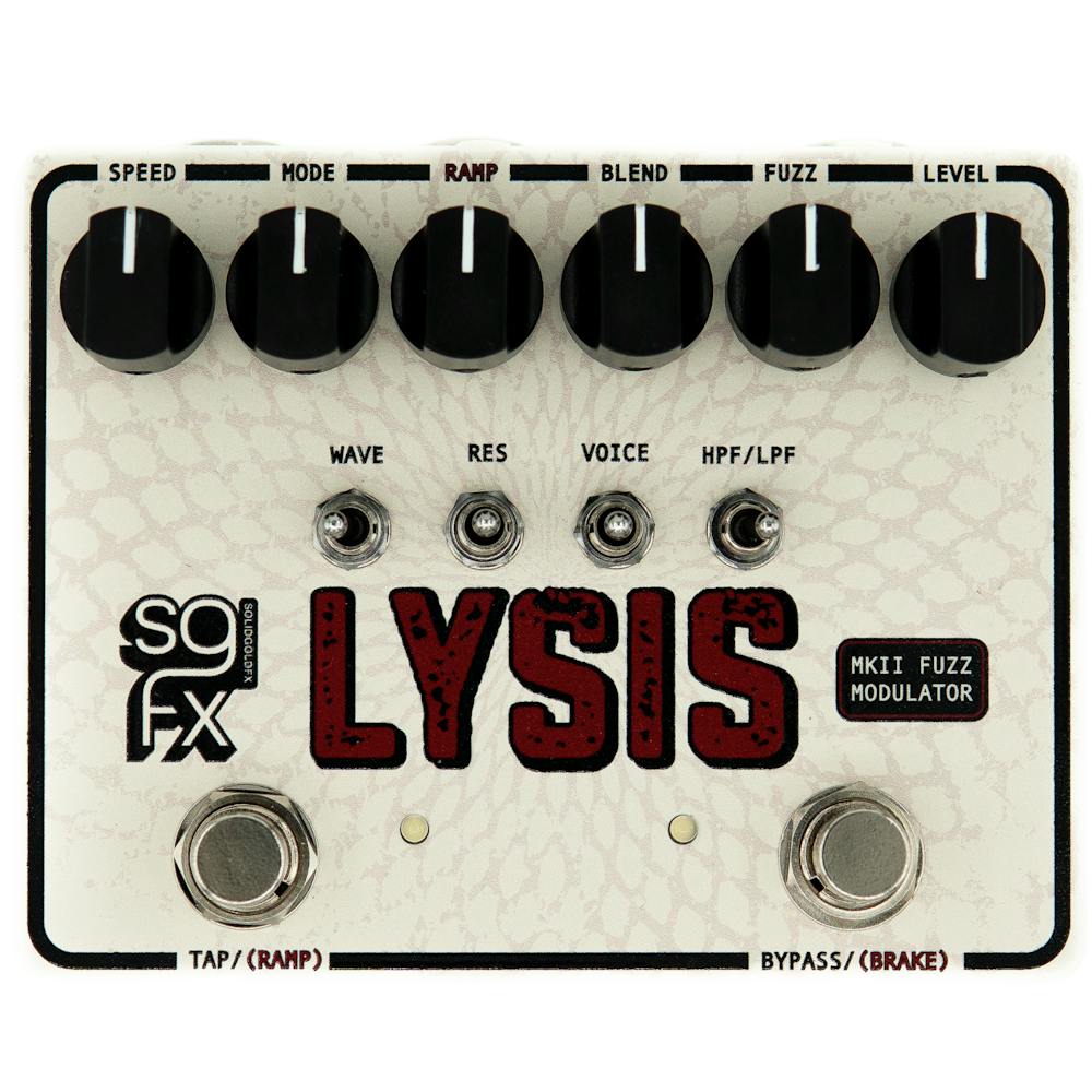 SolidGoldFX Lysis MKII Polyphonic Octave Fuzz Modulation Pedal