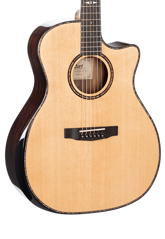Cort GA PF Grand Regal Electro-Acoustic Guitar Bevel in Natural