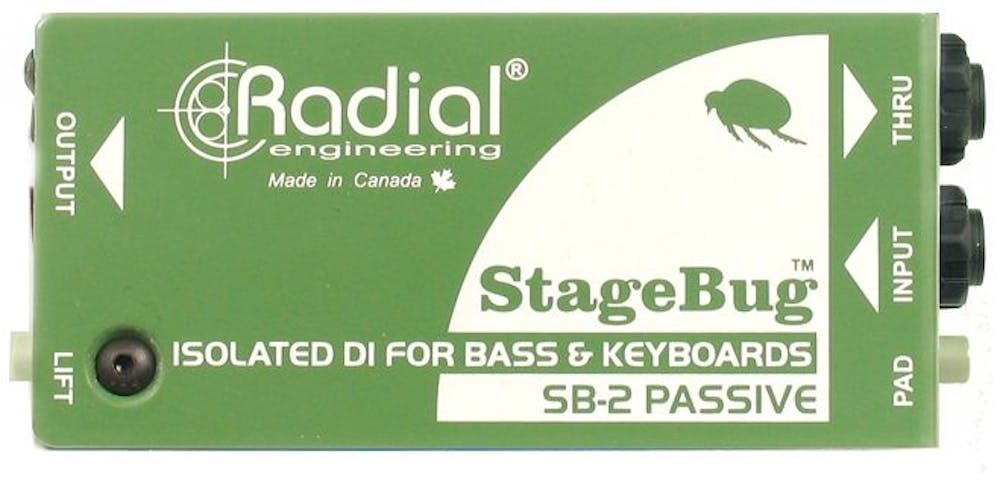 Radial StageBug SB-2 Compact passive DI Box