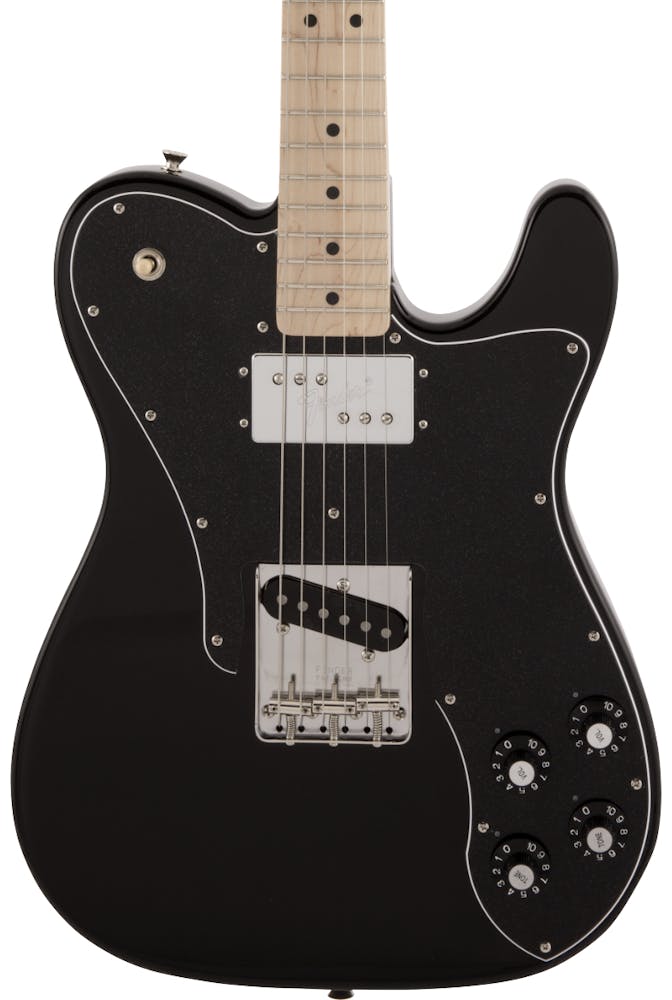Fender MIJ Traditional '70s Telecaster Custom Electric Guitar in Black