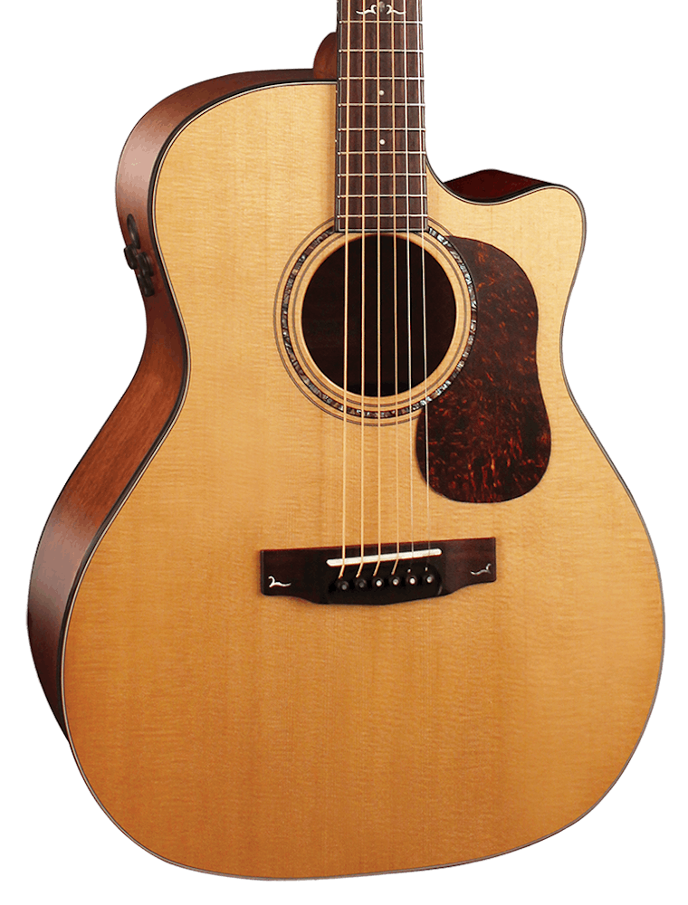 Cort Gold A6 Electro-Acoustic Guitar in Natural