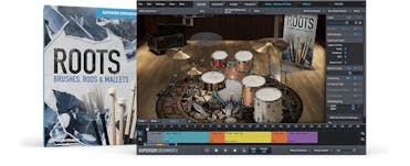 Toontrack Superior Drummer Roots Brushes, Rods & Mallets SDX - ESD
