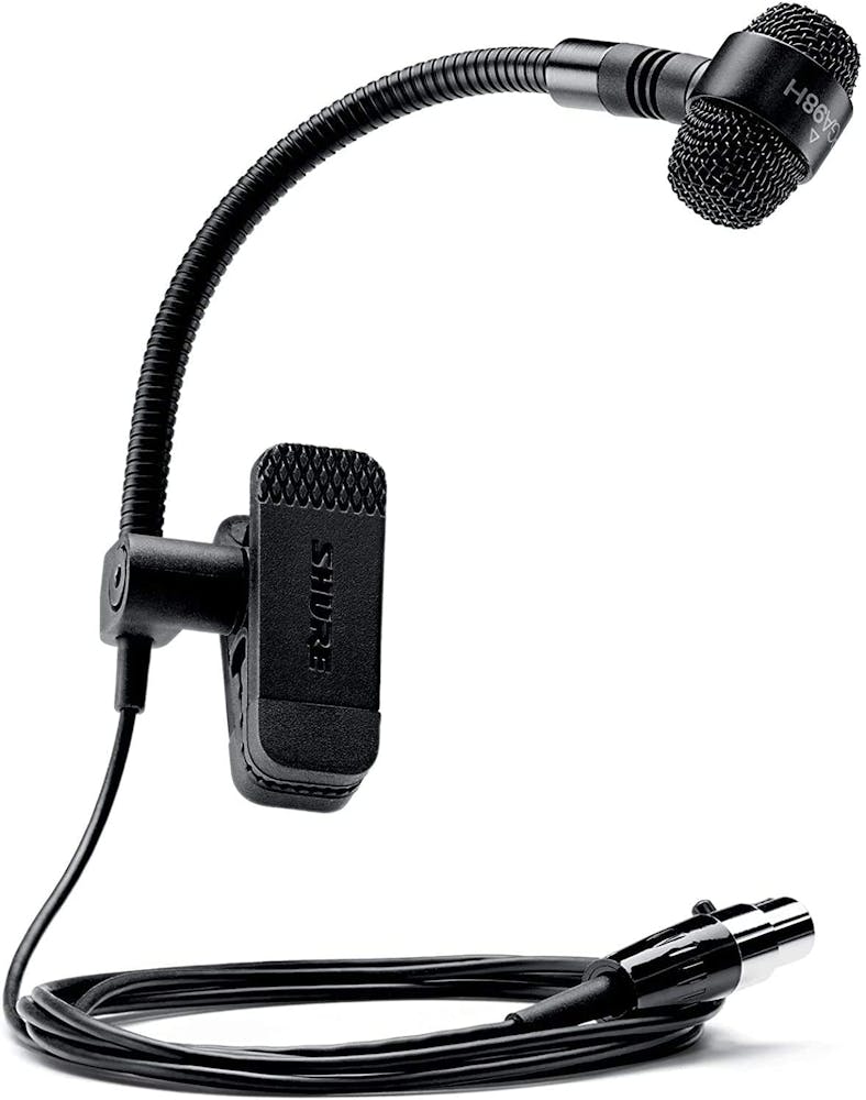 Shure PGA98H Cardioid Condenser Gooseneck Instrument Microphone With TA4F Connector