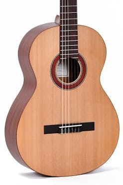 Sigma CM-2 Classical Body - Solid Cedar Top Mahogany Back & Sides Indian Rosewood Fingerboard and Bridge
