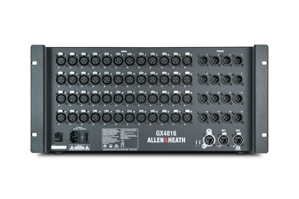 Allen & Heath GX4816 Expander for SQ and dLive 48 Mic/line Ins 16 Outs 96kHz