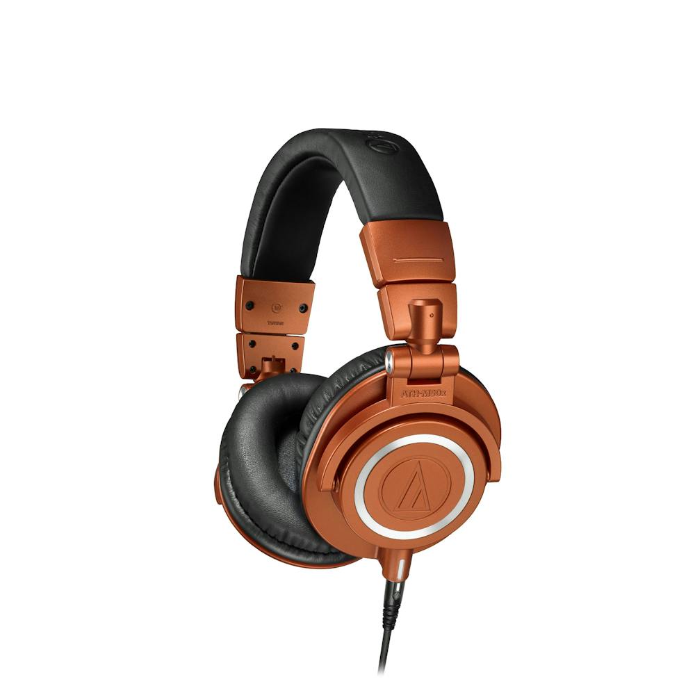 Audio Technica ATH-M50X Pro Headphones 'Lantern Glow' -  Limited Edition Metallic Orange