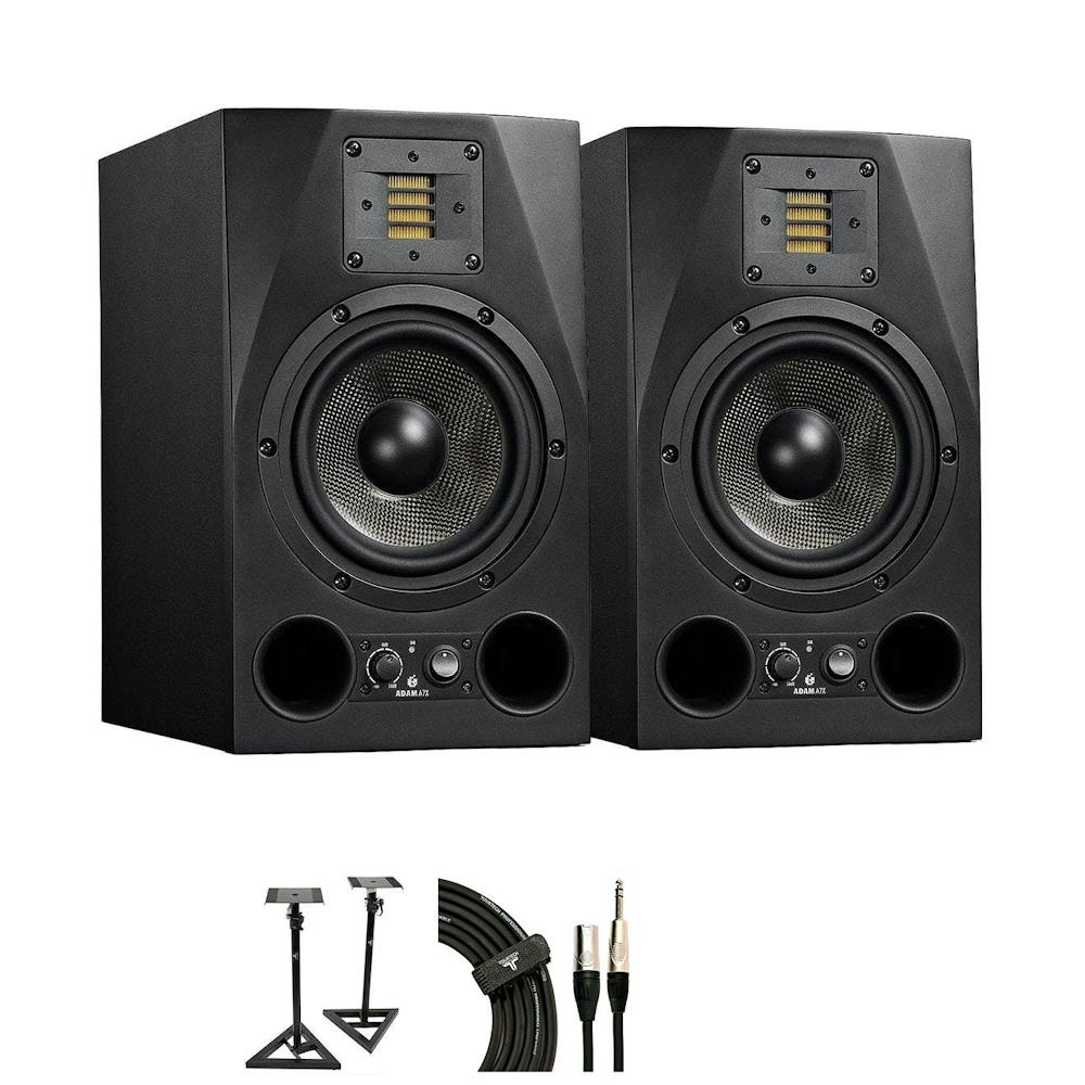 Adam A7X Nearfield Monitor Bundle with Speaker Stands