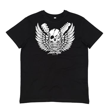 Andertons Skull Logo T-Shirt in Black