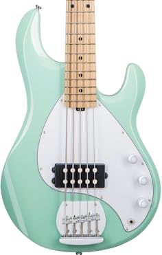 Sterling by Music Man StingRay Ray5 5-String Bass in Mint Green