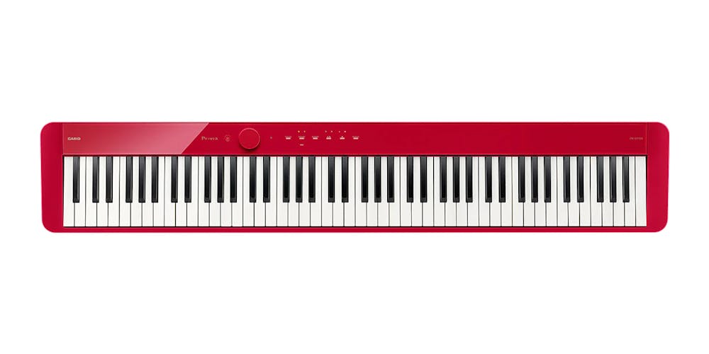 Casio Privia PX-S1100BKC5 Ultra Slim & Compact Stage Piano in Red