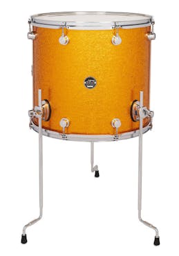 DW Performance Series 18 x 16 Floor Tom in Gold Sparkle