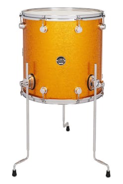 DW Performance Series 16 x 16 Floor Tom in Gold Sparkle