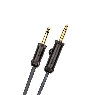 D'Addario Circuit Breaker 6.3mm Instrument Cable Jack to Jack - 10ft