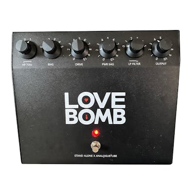 Stand Alone X Analoguetube Love Bomb Overdrive and Preamp Pedal
