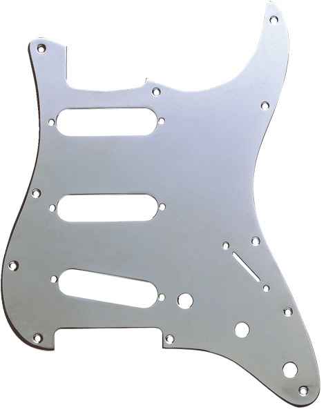 brass stratocaster pickguard