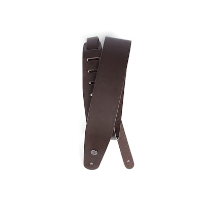 D'Addario Deluxe Leather Strap in Brown