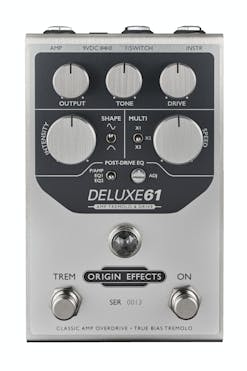 Origin Effects Deluxe 61 Amp Tremolo & Drive Pedal