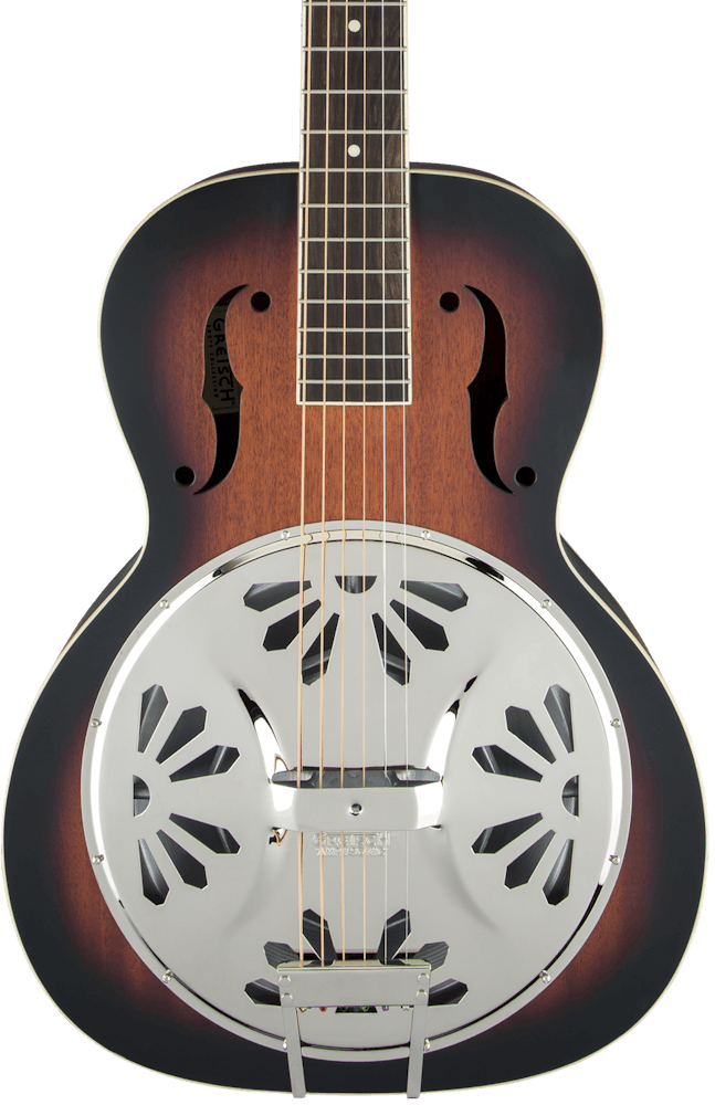Gretsch G9220 Bobtail Resonator Guitar in 2 Colour Sunburst