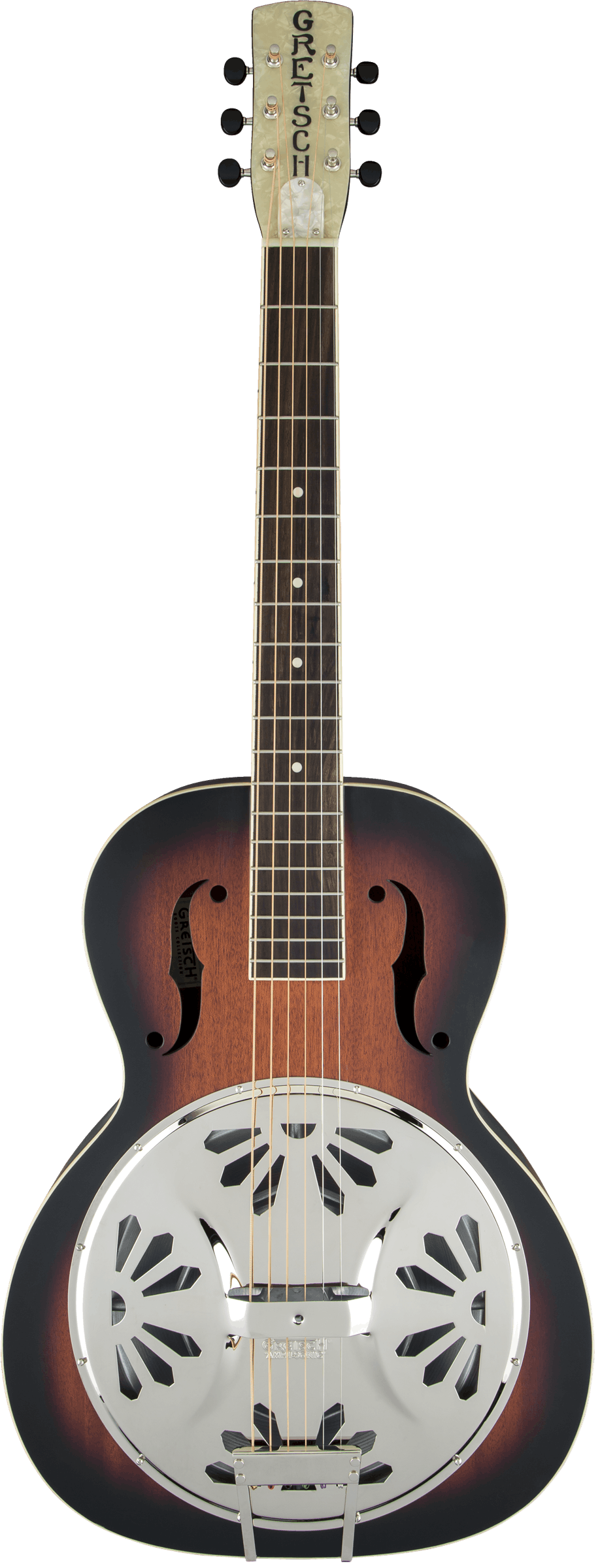 Gretsch G9220 Bobtail Resonator Guitar in 2 Colour Sunburst