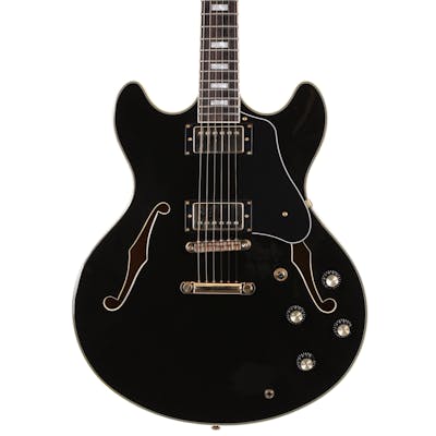 Sire Larry Carlton H7 Semi-Hollow Electric Guitar in Black