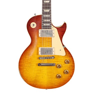 Gibson Custom Shop Murphy Lab 1959 Les Paul Standard Reissue Heavy Aged Electric Guitar in Slow Iced Tea Fade