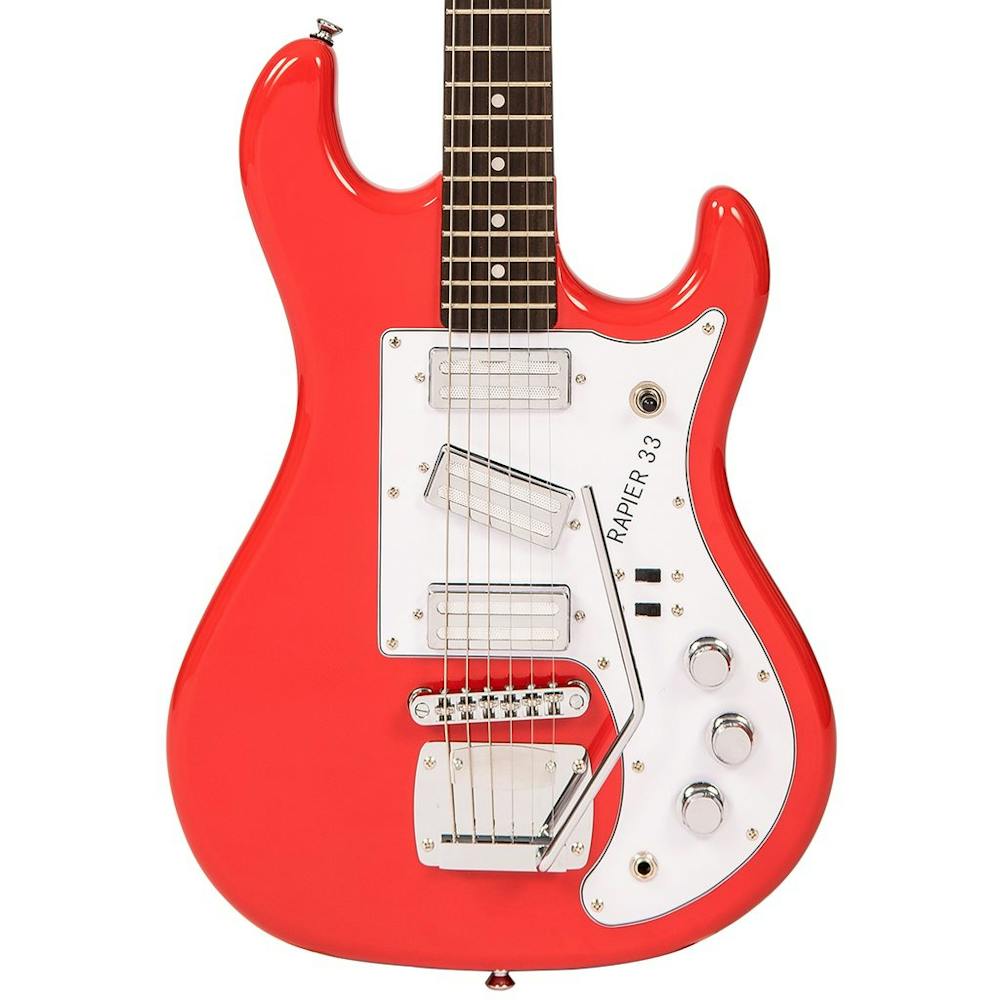 Rapier 33 Electric Guitar in Fiesta Red