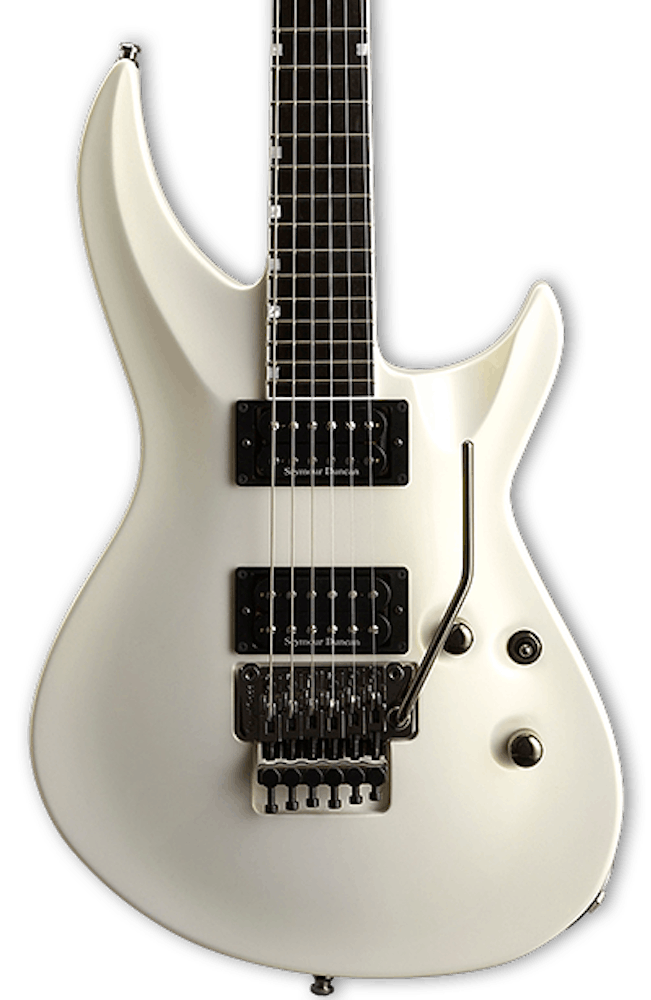 ESP Horizon-III Electric Guitar in Pearl White Gold