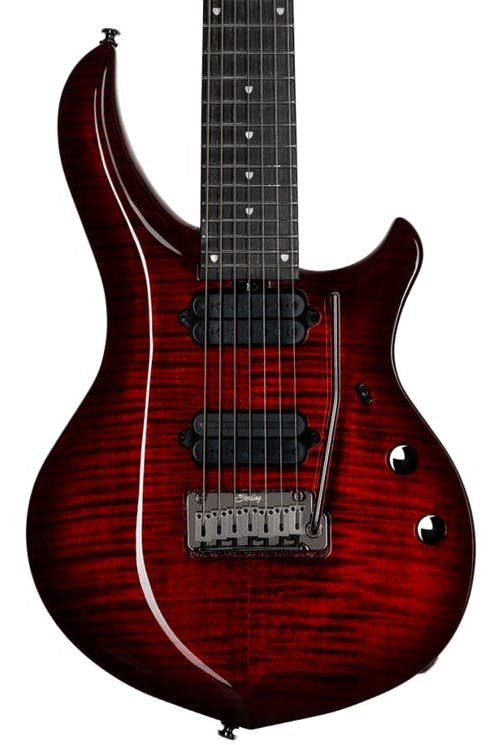 Sterling By Music Man Majesty 7 Dimarzio Guitar In Royal Red