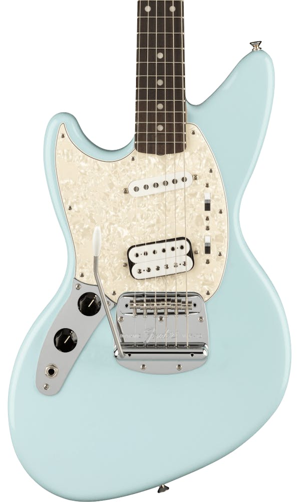 Fender Kurt Cobain Jag-Stang Left-Handed Electric Guitar in Sonic Blue