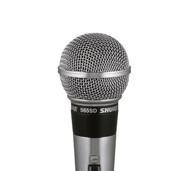Shure 565SD Classic Cardioid Dynamic Vocal Mic with Selectable Dual-impedance Operation & Switch