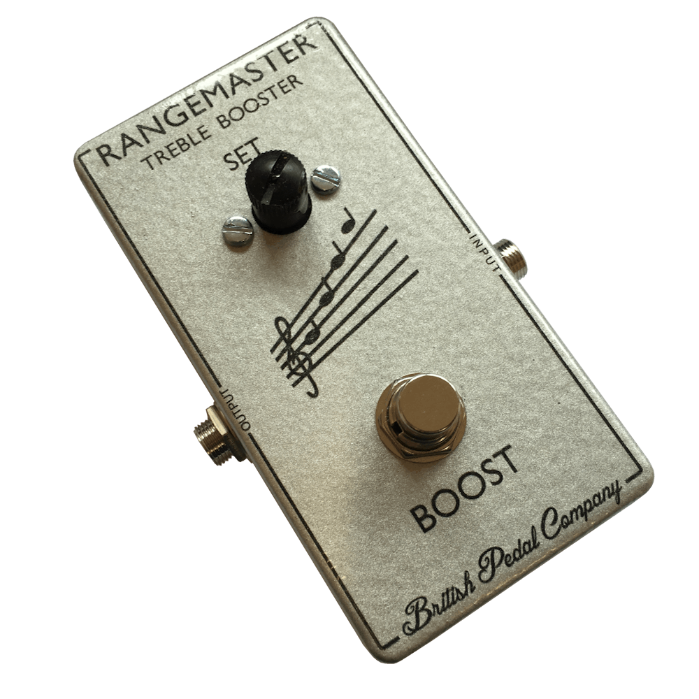 British Pedal Company Compact Series New Old Stock Rangemaster Treble Booster