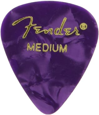 Fender Purple Moto Guitar Picks (12PK) Medium