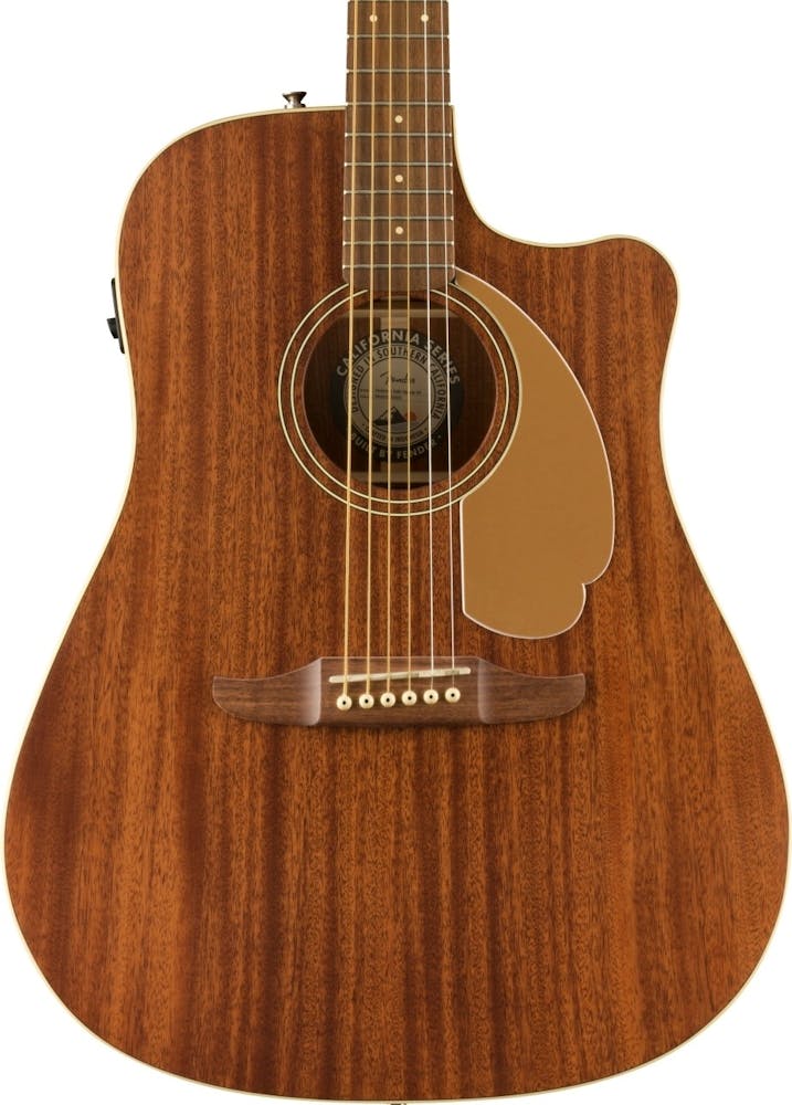 Fender California Series FSR Redondo Player Acoustic in Mahogany