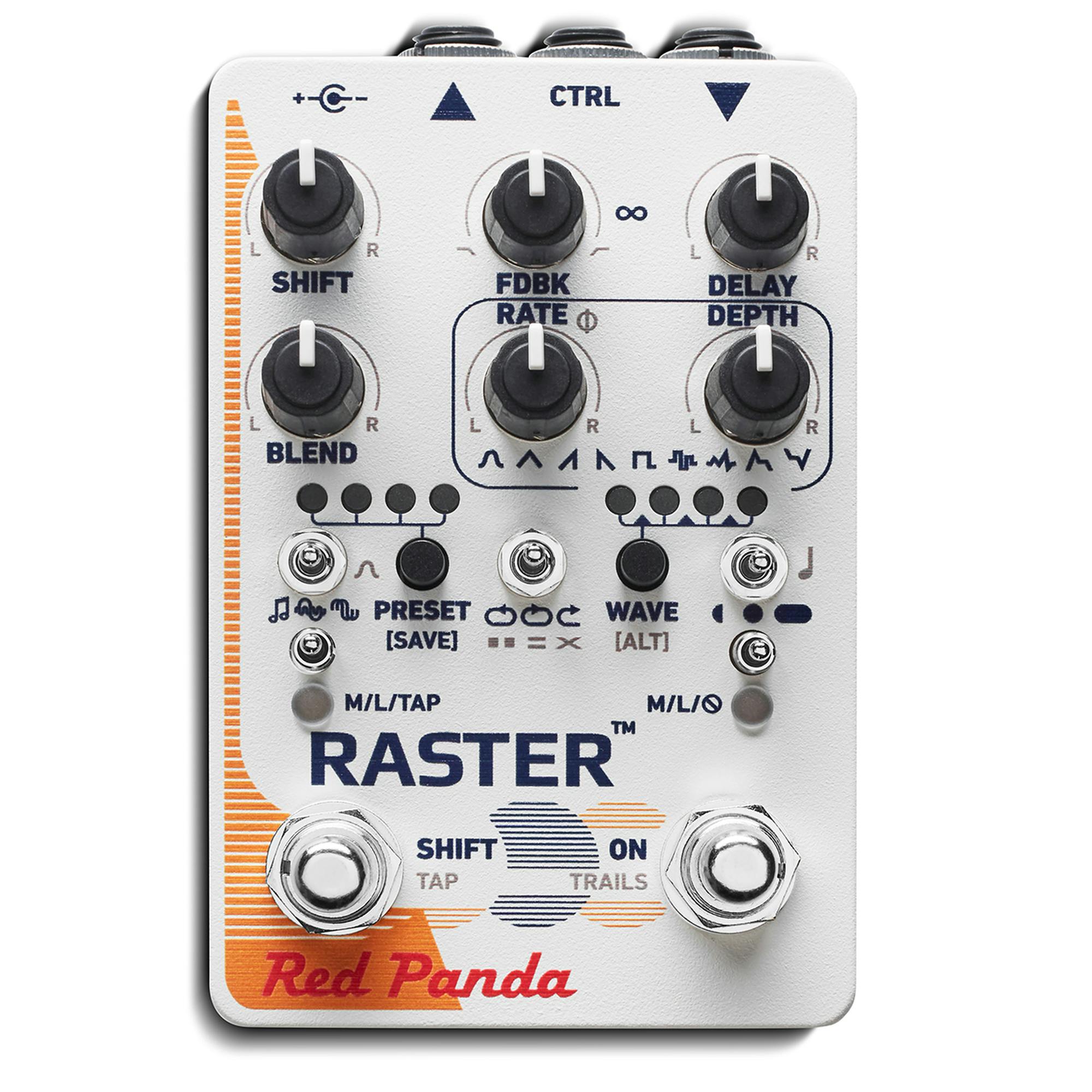 Red Panda Raster V2 Delay Pedal - Andertons Music Co.